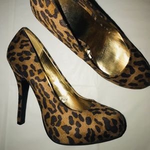 Cheetah heels